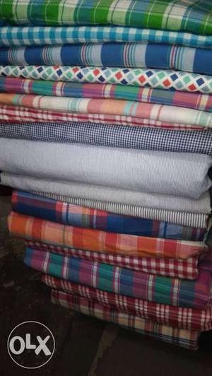 Cotton fabric shirts material