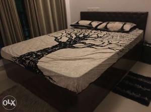 Double Bed with Storage (excluding mattress and backrest)