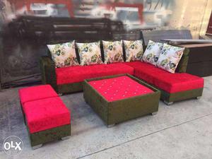 Fresh condition corner L shape sofa.