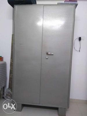 Iron 2door wardrobe with a locker inside 6 months
