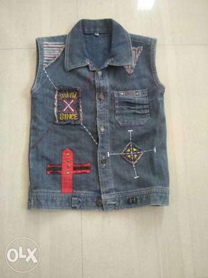 Jeans jacket for 7-9 years boy