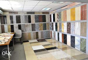 Marble, granite and tiles