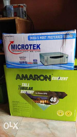 Microtek Inverter And Amaron Tubular Battery 150 ah