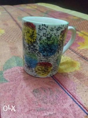 Multicolored Ceramic Mug