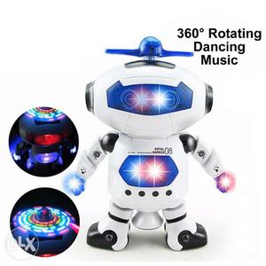 New Dancing robot 360 degree stunt spin,