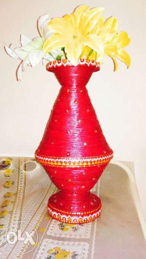 New handmade vase