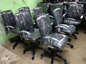 Office chairs good condition Black chairs 2 months used with