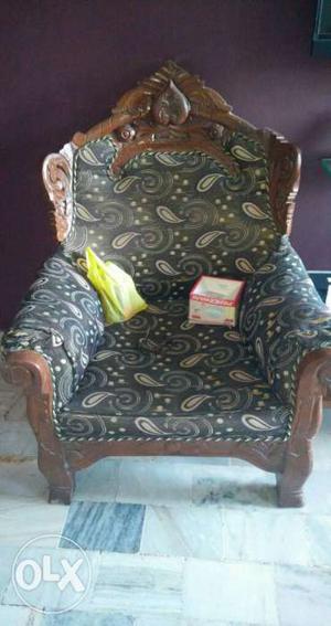 Rajwadi sofa and 2 chair