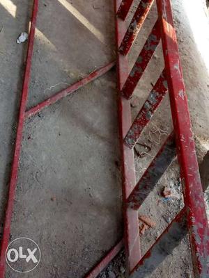 Red Metal Ladder
