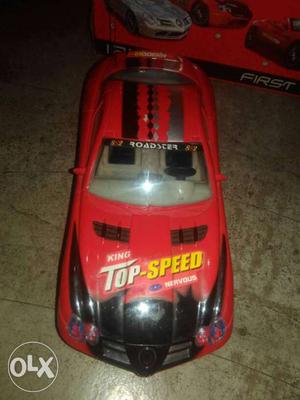 Red Top-Speed Die-cast Car Toy