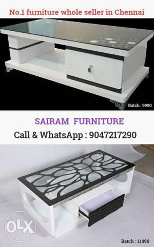 Sairam furniture - New teapoy coffe table offer