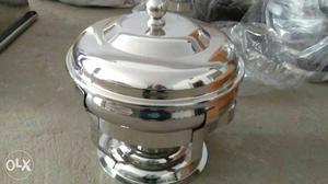 Stainless Steel Footed Food Storage