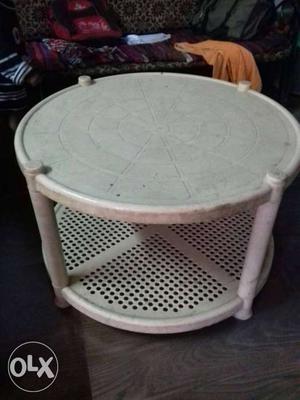 Table Round Central Pvc
