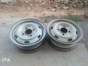 Two Gray 5-lug tata ace EX weel