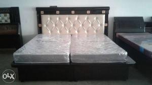 Two Gray Mattresses