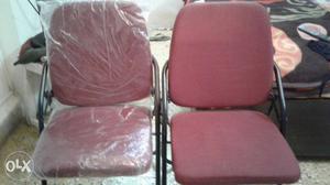 Very good condition folding cusion chair qty 2
