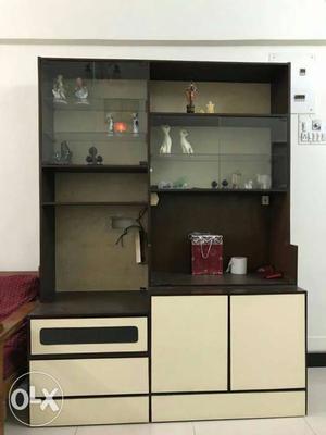 Wall unit. Excellent quality wood.