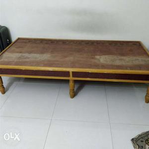 Wooden bed in decent condition pick up: