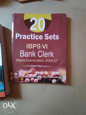 20 Practice Sets IBPS-VI Bank Clerk Book