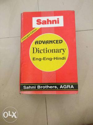 Advanced dictionary