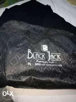 Black And Gray Black Jack Textile
