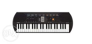 Casio SA- Mini Keys Keyboard, Black - Almost New and