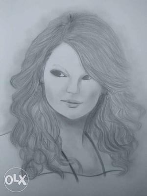 Country Artist Taylor Swift's portrait
