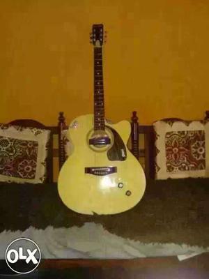 Cutaway Brown Acoustic Guitar
