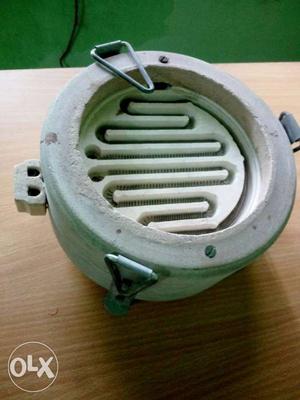 Gray And White Electric Coil Cooker