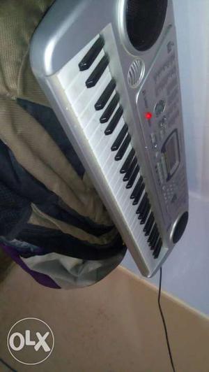 Gray Electronic Keyboard