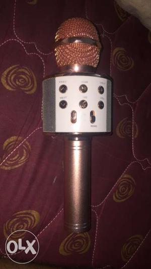 Karokee microphone newly buyed