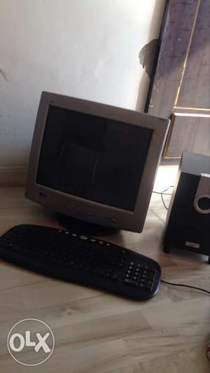 Monitor and keyboard available