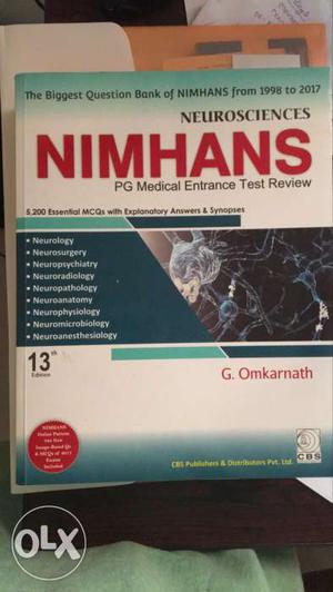 Nimhans guide  only 1 week old