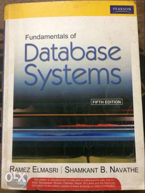 Pearson DBMS Book (without CD)