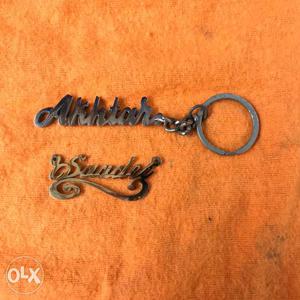 Simple Name Keychains Only For Rs 200/-