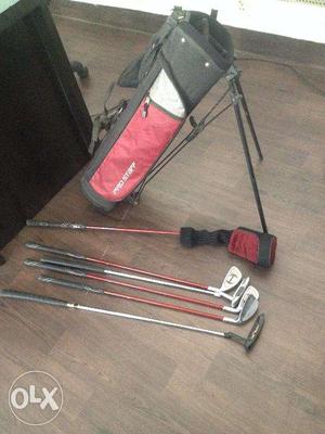 Wilsons Golf With Golf Bag