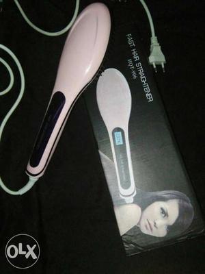 10 days old comb hair straightner in very good