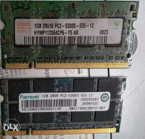 2gb DDR2 Laptop ram 667Mhz latency-5 (Dual rank)