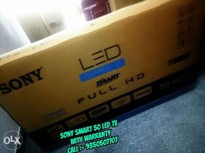 50" Smart LED TV Full HD Flat Screen Box packed With