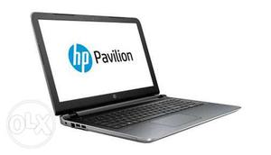 Black And Grey HP Pavillon Laptop