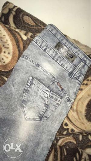 Gray Denim True Religion Jeans
