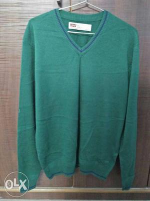 Green Levi's Sweater