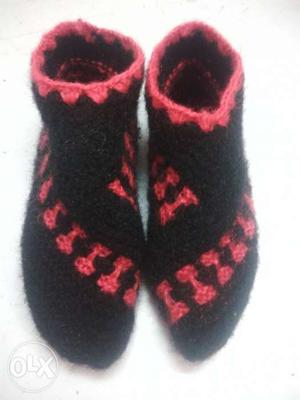 NEW HANDMADE woolen shoes for ladies contact now Note: