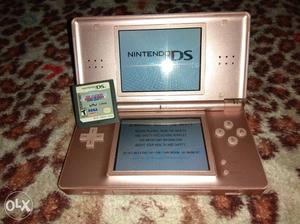 Nintendo ds lite with one game