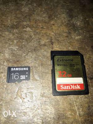 Samsung original memory card 16 gb and original sandisk