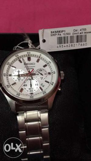 Seiko Brand New Watch With Bill Box...