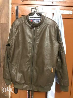 Super Dry pure leather jacket