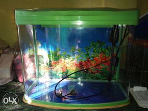 2ft molded china aquarium for sell 1month used.