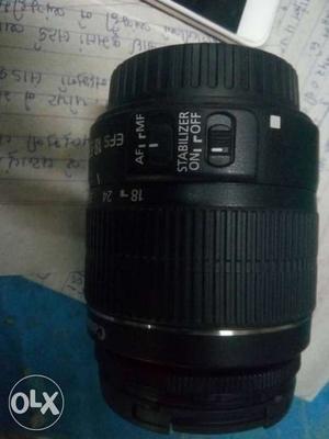 Black Zoom Camera Lens