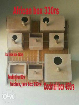 Brand New Breeding boxes for All birds